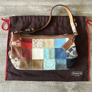Small Multicolor Coach Purse